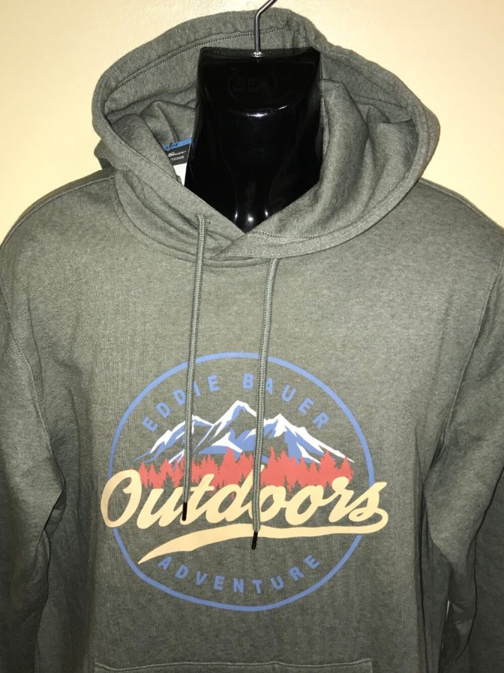 Men's Eddie Bauer Graphic Outdoor Hoodie-Size L - Picture 3 of 14